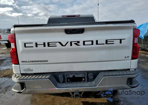 2020 Chevrolet Silverado K1500 Lt из США, поврежденный, VIN 1GCRYDED6LZ210203